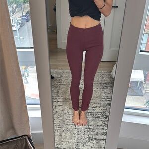 rag & bone Burgundy Skinny Pants